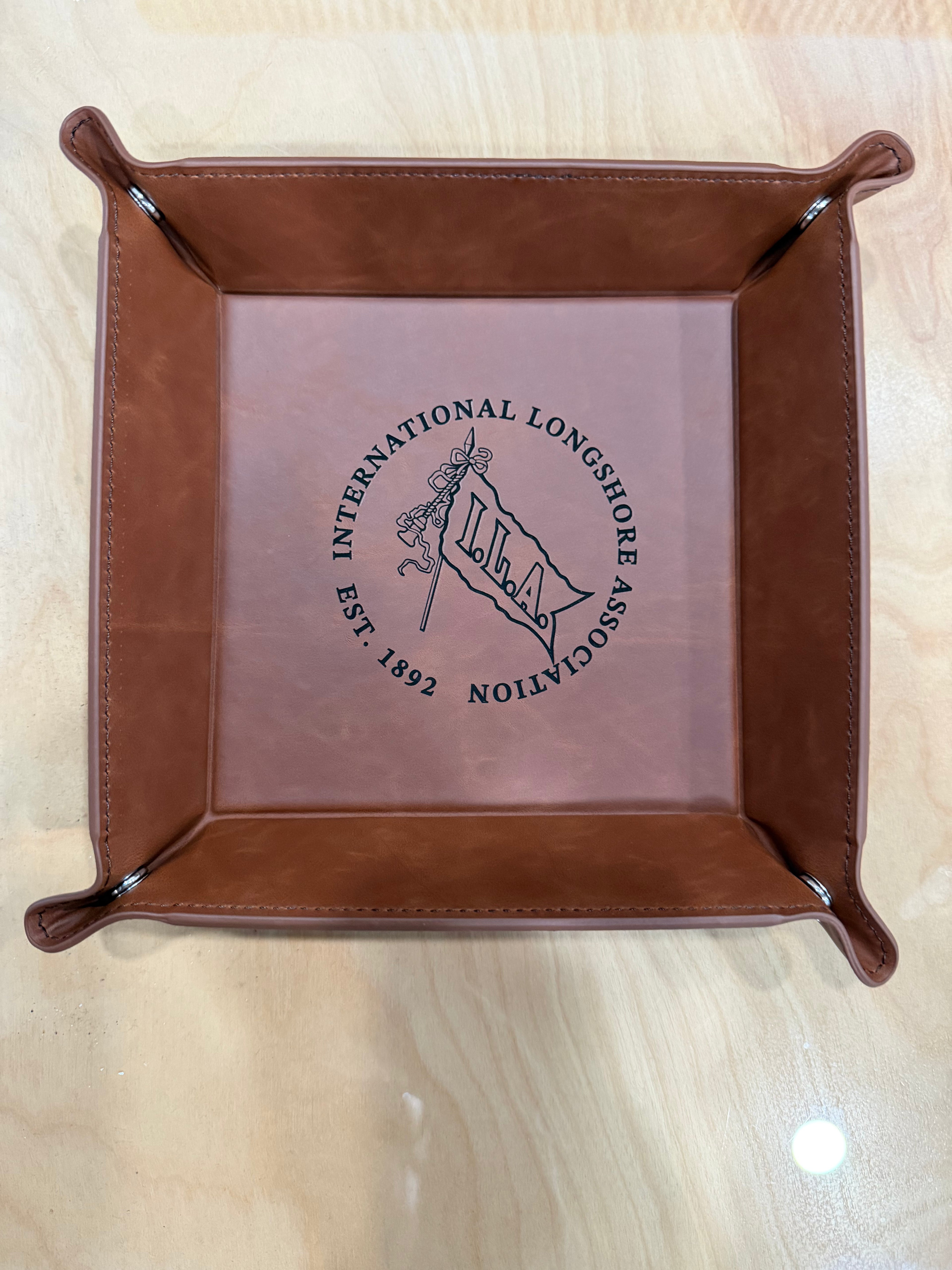 LEATHER TRAY